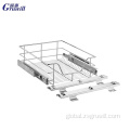 Pulll Out Basket Kitchen Storage Shelf Pull-Out Wire Basket Manufactory